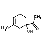 CAS#: 125228-97-9， 1-(1-Hydroxy-3-Methyl-3-Cyclohexen-1-Yl)Ethanone