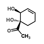 CAS 登录号：125229-01-8， 1-[(1S,2S)-1,2-二羟基-3-环己烯-1-基]乙酮