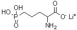 structure of CAS# 125229-62-1, Lithium 2-Amino-5-Phosphonopentanoate;2-Amino-5-phosphonopentanoate de lithium;AP-5LITHIUMSALT;Lithium 2-amino-5-phosphonopentanoate