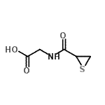 CAS#: 125347-31-1， N-(2-Thiiranylcarbonyl)Glycine