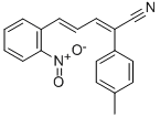 CAS#: 125369-76-8， (2E,4E)-2-(4-Methylphenyl)-5-(2-Nitrophenyl)Penta-2,4-Dienenitrile