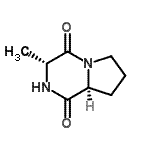 CAS#: 125410-19-7， (3R,8aS)-3-Methylhexahydropyrrolo[1,2-a]Pyrazine-1,4-Dione