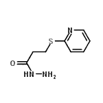 CAS#: 125428-67-3， 3-(2-Pyridinylsulfanyl)Propanehydrazide