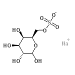 CAS#: 125455-62-1， Sodium 6-O-Sulfonato-D-Galactopyranose