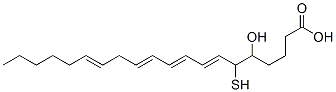 CAS#: 125467-37-0， (7E,9E,11E,14E)-5-Hydroxy-6-Sulfanylicosa-7,9,11,14-Tetraenoic Acid