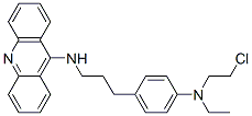 CAS#: 125486-24-0， N-[3-[4-(2-Chloroethyl-Ethylamino)Phenyl]Propyl]Acridin-9-Amine