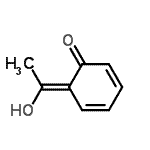 CAS#: 125507-95-1， (6E)-6-(1-Hydroxyethylidene)-2,4-Cyclohexadien-1-One