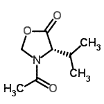CAS#: 125679-71-2， (4S)-3-Acetyl-4-Isopropyl-1,3-Oxazolidin-5-One