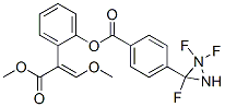 CAS#: 125808-18-6， [2-[(Z)-1,3-Dimethoxy-3-Oxoprop-1-En-2-Yl]Phenyl] 4-[3-(Trifluoromethyl)Diazirin-3-Yl]Benzoate