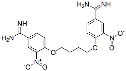 CAS#: 125880-76-4， 4-[4-(4-Carbamimidoyl-2-Nitro-Phenoxy)Butoxy]-3-Nitro-Benzenecarboximidamide