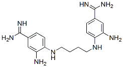 CAS#: 125880-86-6， 3-Amino-4-[4-[(2-Amino-4-Carbamimidoyl-Phenyl)Amino]Butylamino]Benzenecarboximidamide