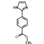 CAS#: 125903-39-1， Methyl 4-(1H-Imidazol-2-Yl)Benzoate