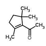 CAS#: 125952-10-5， 1-(2,5,5-Trimethyl-1-Cyclopenten-1-Yl)Ethanone