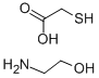 structure of CAS# 126-97-6, (2-Hydroxyethyl)Ammonium Mercaptoacetate;2-Aminoethanol;2-Mercaptoacetic Acid;2-Aminoethanol;2-Sulfanylethanoic Acid;(2-Hydroxyethyl)Ammonium Mercaptoacetate