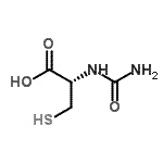 CAS#: 126004-93-1， N-Carbamoyl-D-Cysteine