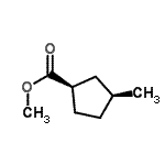 CAS#: 126110-36-9， Methyl (1R,3S)-3-Methylcyclopentanecarboxylate