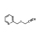 CAS#: 126230-86-2， 2-[(2-Propyn-1-Yloxy)Methyl]Pyrimidine