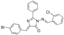 CAS#: 126245-15-6， (5Z)-5-[(4-Bromophenyl)Methylidene]-3-[(2-Chlorophenyl)Methylideneamino]-2-Phenylimidazol-4-One