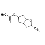CAS#: 126261-33-4， 2-Cyanohexahydro-2H-Cyclopenta[b]Furan-5-Yl Acetate