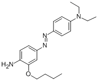 CAS#: 126335-34-0， 2-Butoxy-4-(4-Diethylaminophenyl)Diazenylaniline
