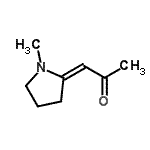 CAS#: 126412-05-3， (1E)-1-(1-Methyl-2-Pyrrolidinylidene)Acetone