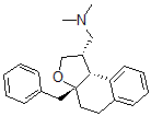 CAS#: 126416-85-1， 1-[(1S,3aR,9bR)-3a-(Phenylmethyl)-2,4,5,9B-Tetrahydro-1H-Naphtho[4,3-d]Furan-1-Yl]-N,N-Dimethylmethanamine