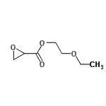 CAS#: 126433-46-3， 2-Ethoxyethyl 2-Oxiranecarboxylate