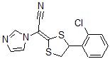 CAS#: 126509-69-1， (2E)-2-[4-(2-Chlorophenyl)-1,3-Dithiolan-2-Ylidene]-2-Imidazol-1-Ylacetonitrile