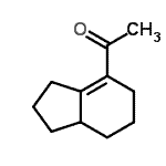 CAS#: 126527-58-0， 1-(2,3,5,6,7,7alpha-Hexahydro-1H-Inden-4-Yl)Ethanone