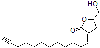 CAS#: 126622-45-5， (3Z)-3-Dodec-11-Ynylidene-5-(Hydroxymethyl)Oxolan-2-One