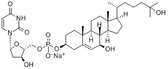 CAS#: 126671-68-9， 3-(7,25-Dihydroxycholesteryl)-5'-(2'-deoxyuridylyl)monophosphate