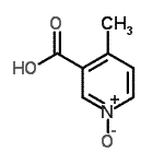 CAS#: 126727-55-7， 4-Methylnicotinic Acid 1-Oxide