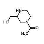 CAS#: 126766-52-7， 1-[3-(Hydroxymethyl)-1-Piperazinyl]Ethanone