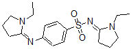 CAS#: 126826-74-2， (Nz)-N-(1-Ethylpyrrolidin-2-Ylidene)-4-[(1-Ethylpyrrolidin-2-Ylidene)Amino]Benzenesulfonamide