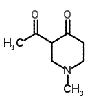 CAS#: 126832-84-6， 3-Acetyl-1-Methyl-4-Piperidinone
