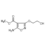 CAS#: 126865-31-4， Methyl 5-Amino-3-(2-Hydroxyethoxy)-1,2-Oxazole-4-Carboxylate