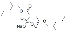 CAS 登录号：127-38-8， 1,4-二(2-甲基戊氧基)-1,4-二氧代丁烷-2-磺酸钠