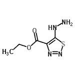CAS#: 127045-24-3， Ethyl 5-Hydrazino-1,2,3-Thiadiazole-4-Carboxylate