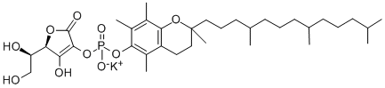 CAS#: 127061-56-7， Potassium [(5R)-5-[(1S)-1,2-Dihydroxyethyl]-2-Hydroxy-4-Oxofuran-3-Yl] [(2R)-2,5,7,8-Tetramethyl-2-[(4R,8R)-4,8,12-Trimethyltridecyl]Chroman-6-Yl] Hydrogen Phosphate