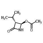 CAS#: 127127-62-2， (2R,3R)-3-Isopropyl-4-Oxo-2-Azetidinyl Acetate