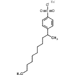 CAS#: 127184-52-5， Sodium 4-(2-Undecanyl)Benzenesulfonate