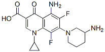 CAS#: 127294-71-7， 5-Amino-7-(3-Aminopiperidin-1-Yl)-1-Cyclopropyl-6,8-Difluoro-4-Oxoquinoline-3-Carboxylic Acid