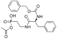 CAS#: 127305-92-4， O-((-((N-(Phenylmethoxycarbonyl)Alanyl)Amino)Ethyl)Hydroxyphosphinyl)-3-Phenylacetate