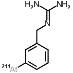 CAS#: 127367-45-7， (3-{[(Diaminomethylene)Amino]Methyl}Phenyl)(<Sup>211</Sup>At)Astatine