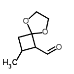 CAS#: 127445-88-9， 2-Methyl-5,8-Dioxaspiro[3.4]Octane-1-Carbaldehyde