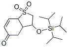 CAS#: 127486-98-0， (3R,3aS,7aS)-1,1-Dioxo-3-Tri(Propan-2-Yl)Silyloxy-3,3a,4,7a-Tetrahydro-2H-1-Benzothiophen-5-One