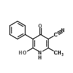 CAS#: 127581-31-1， 6-Hydroxy-2-Methyl-4-Oxo-5-Phenyl-1,4-Dihydro-3-Pyridinecarbonitrile