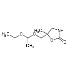 CAS#: 127661-17-0， 5-[(1-Ethoxyethoxy)Methyl]-5-Methyl-1,3-Oxazolidin-2-One