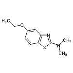 CAS#: 127681-79-2， 5-Ethoxy-N,N-Dimethyl-1,3-Benzothiazol-2-Amine