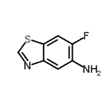 CAS#: 127682-36-4， 6-Fluoro-1,3-Benzothiazol-5-Amine
